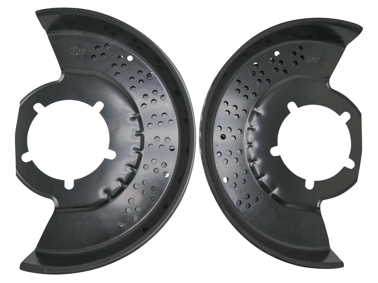 QU21269 Pair Dana 50, Dana 60 Front Brake Dust Shields for 1980-1997 F350 Torque King 4x4