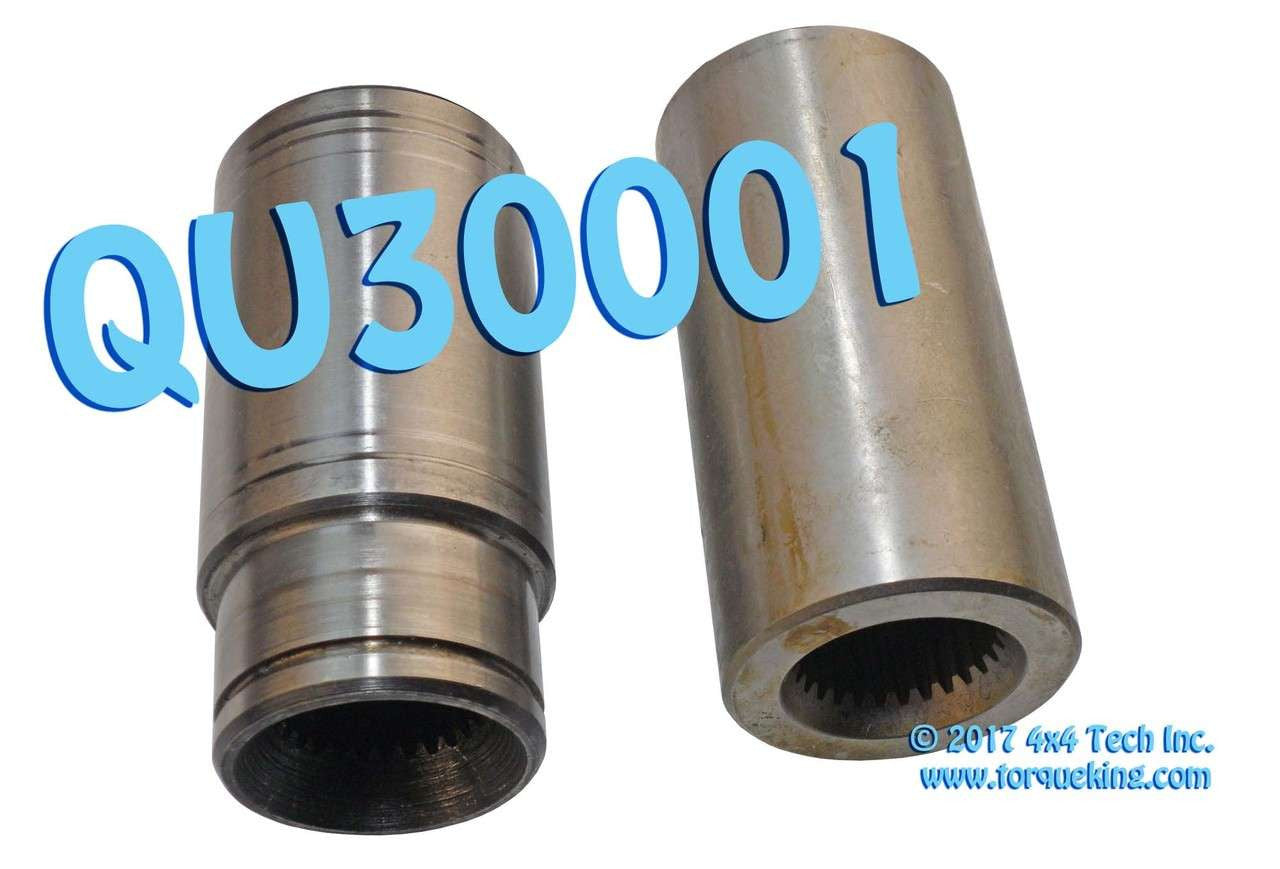 QU30001 Turbo 350 Auto Trans to NP205 Transfer Case 27 Spline Coupler Torque King 4x4