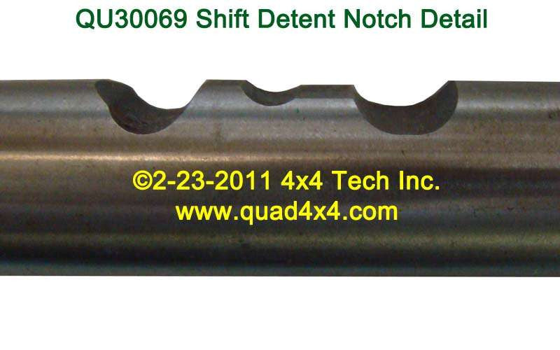 QU30069U Used NP205 Front Output Shaft Shift Rail Torque King 4x4