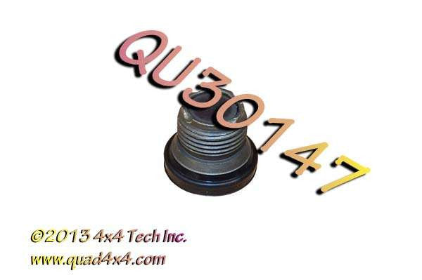 QU30147 Taper Seat Axle Fill or Drain Plug for GM Axles Torque King 4x4