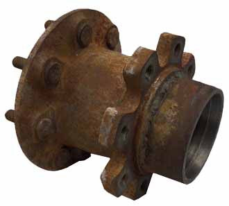 QU30201U Used DRW Front Wheel Hub for Chevy and GMC Dana 60 Front Torque King 4x4