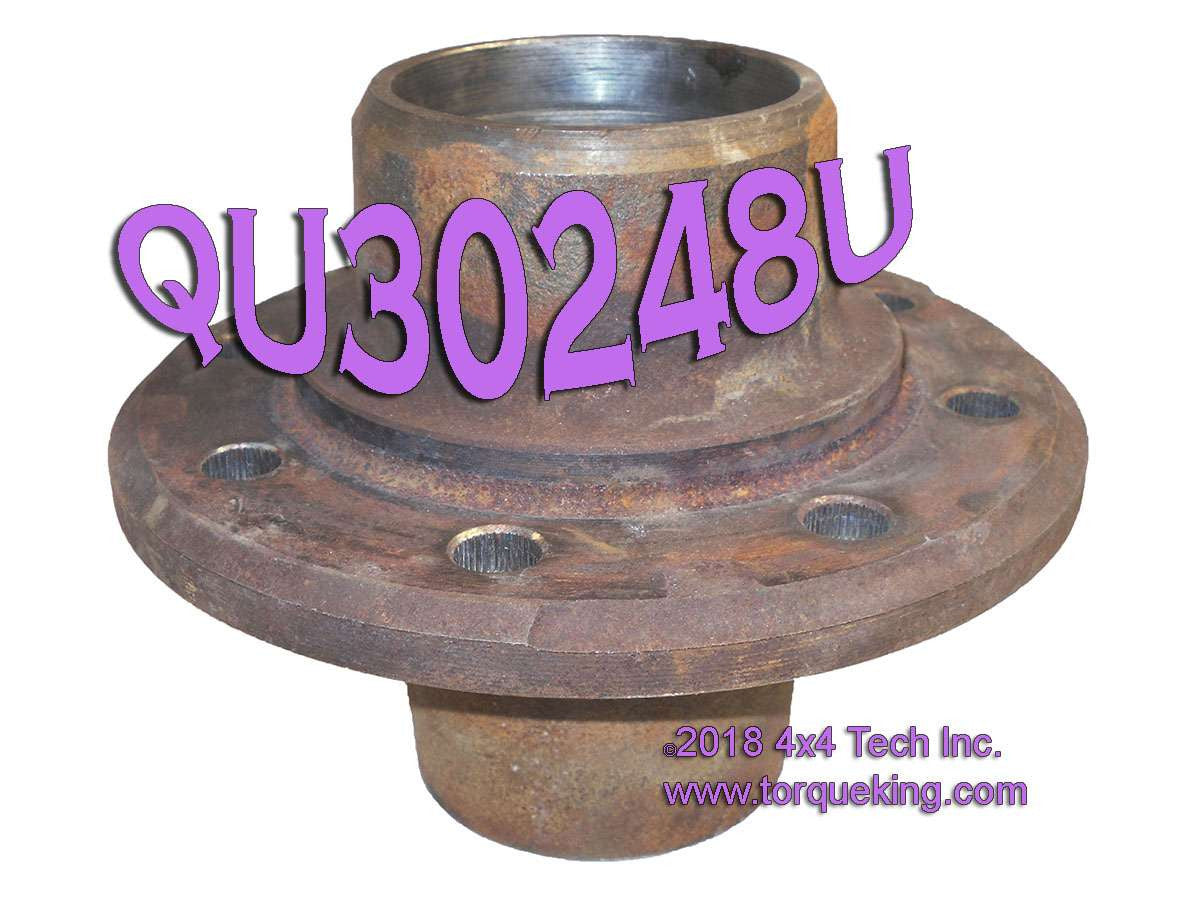 QU30248U Used Internally Splined Bare Front Wheel Hub Torque King 4x4