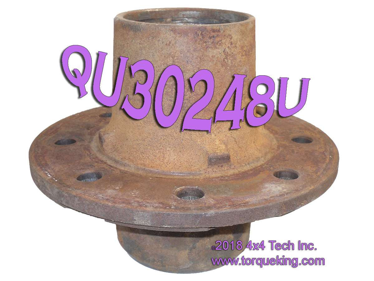 QU30248U Used Internally Splined Bare Front Wheel Hub Torque King 4x4