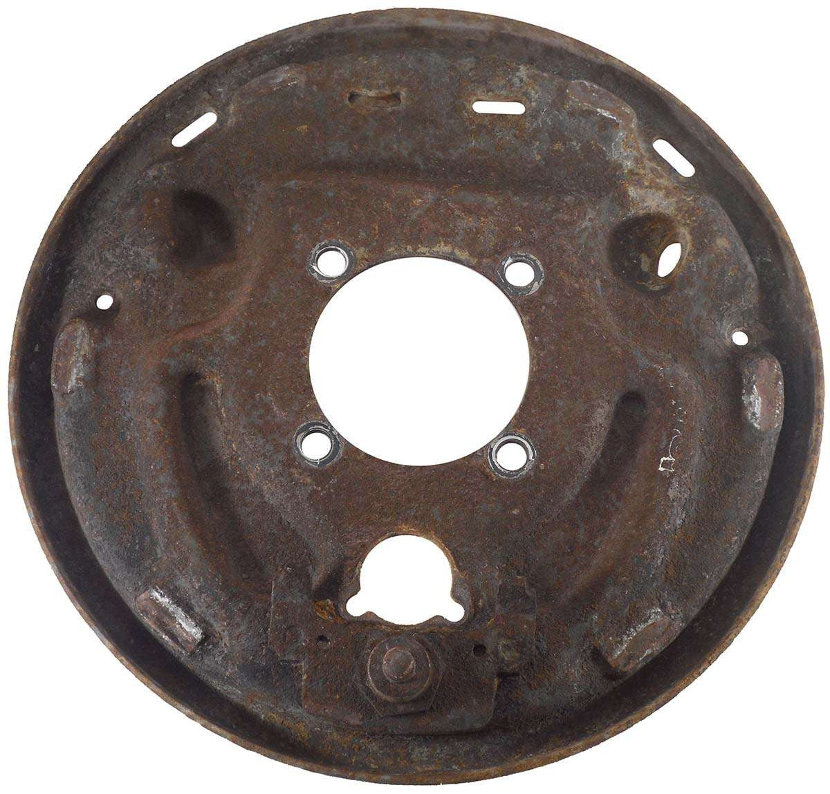 QU30373U Used Rear Brake Plate for 1984-2000 Chevy/GMC 9.5" Rear Axles Torque King 4x4