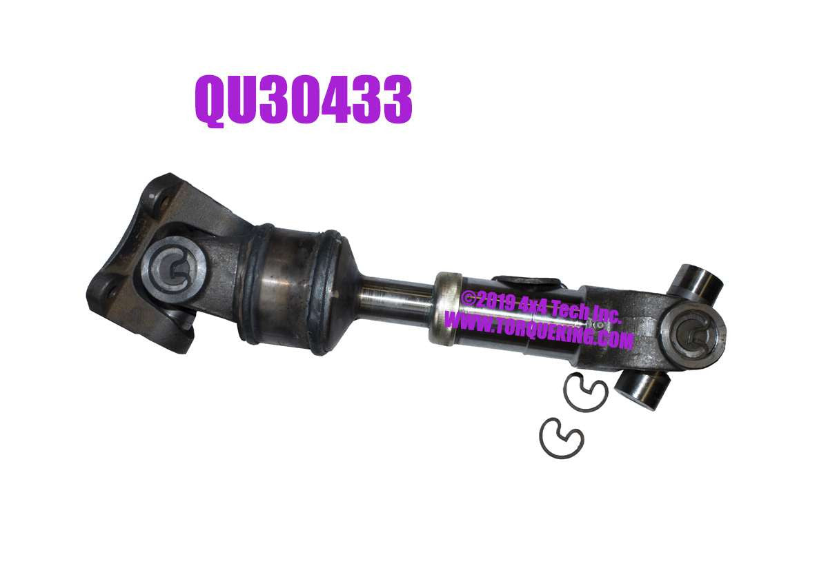 QU30433 Silver Series Transmission to Transfer Case Driveshaft for C4500, C5500 Torque King 4x4