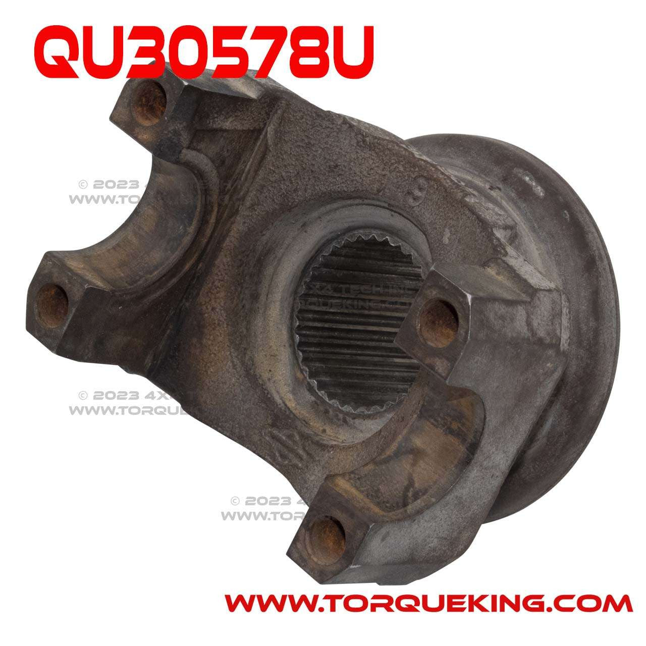QU30578U Used Front Output Yoke & Slinger for 1995-1999 GM NP241C, NP243C Torque King 4x4