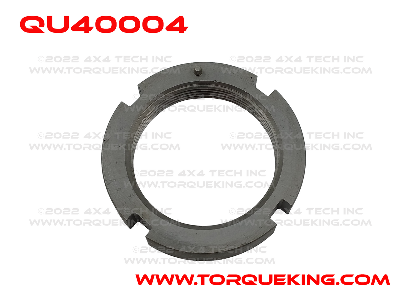 QU40004 4x4 Front 4 Slot Inner Spindle Nut with Pin Thread Size 1-5/8" Torque King 4x4