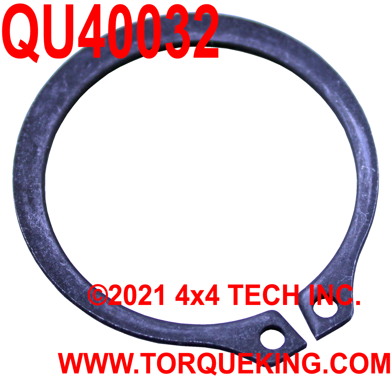QU40032 Axle Shaft Snap Ring for 19 Spline Dana Front Outer Axle Shafts Torque King 4x4
