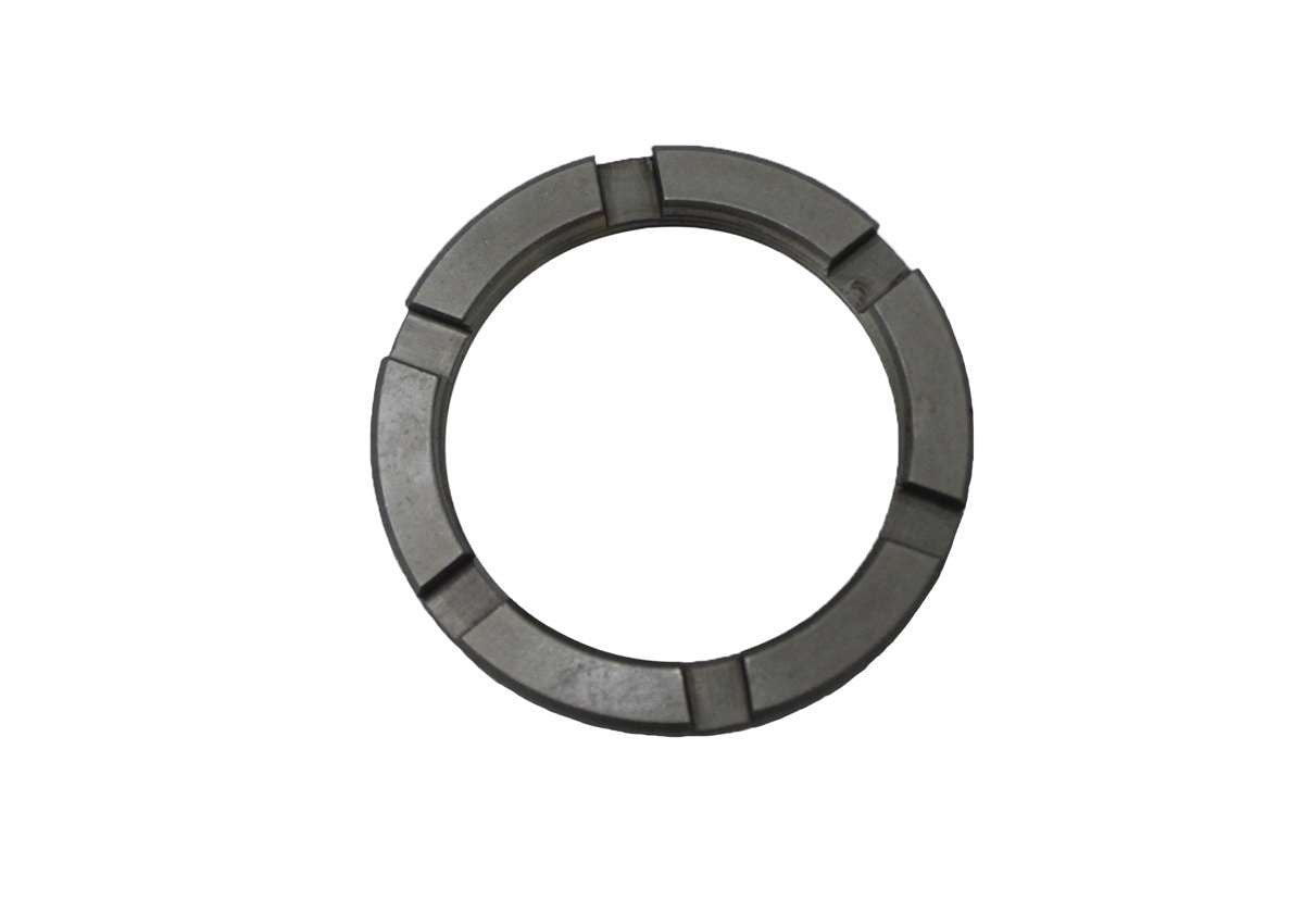 QU40036 2" ID 6 Slot Front or Rear Spindle Nut for Chevy, Ford, and GMC Torque King 4x4