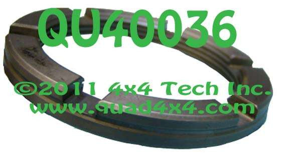 QU40036 2" ID 6 Slot Front or Rear Spindle Nut for Chevy, Ford, and GMC Torque King 4x4