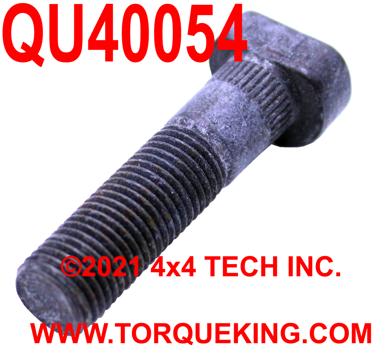 QU40054 3/8" SAE x 1-1/2" Long Front Spindle to Knuckle Bolt Torque King 4x4