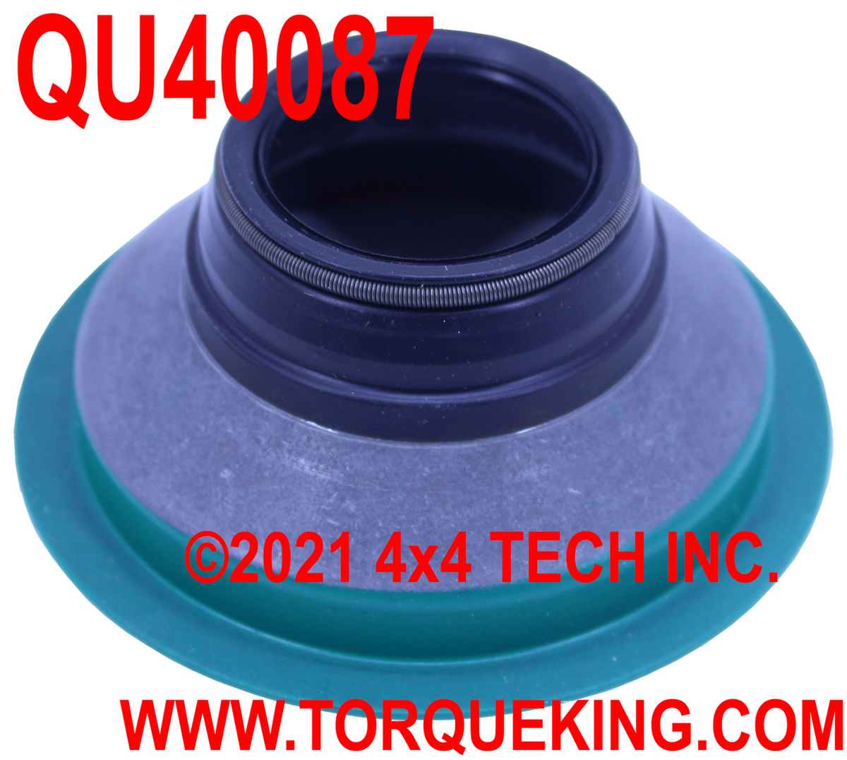 QU40087 Left Axle Shaft Oil Seal 1980-1997 Ford Dana IFS Front Axle Torque King 4x4