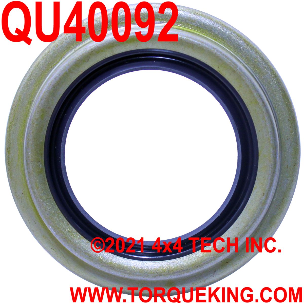 QU40092 1975-1993 Dana 60 Lower King Pin Seal Torque King 4x4