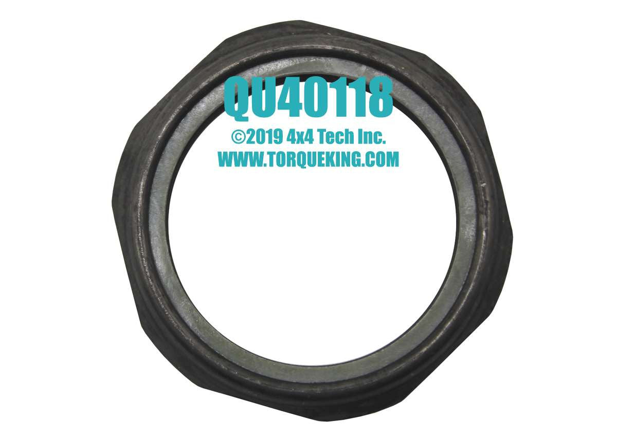 QU40118 2-9/16" Rounded Hex Rear Spindle Nut with 2" Thread for Dodge & Ford Dana 60, 70, 80 Axles Torque King 4x4