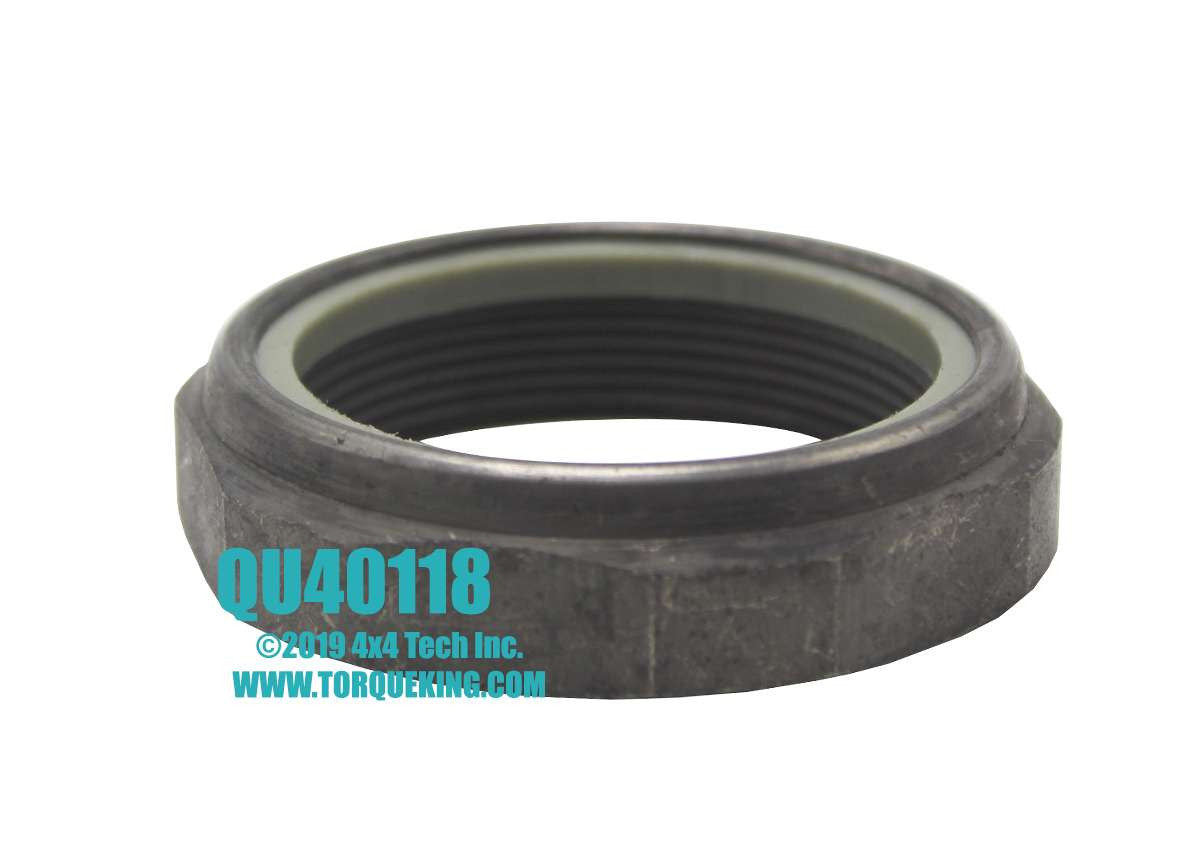 QU40118 2-9/16" Rounded Hex Rear Spindle Nut with 2" Thread for Dodge & Ford Dana 60, 70, 80 Axles Torque King 4x4