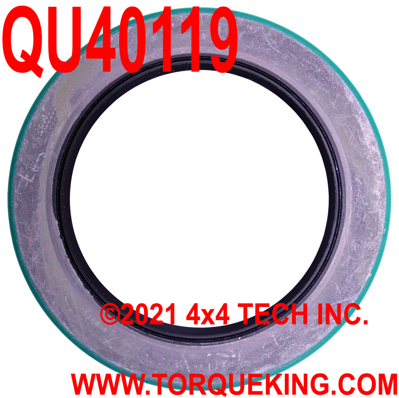 QU40119 OEM 4x4 Front Wheel Seal for Dana 50IFS, Dana 60/61 and Dana 70 Axles. Also Fits Jeep D70 Torque King 4x4