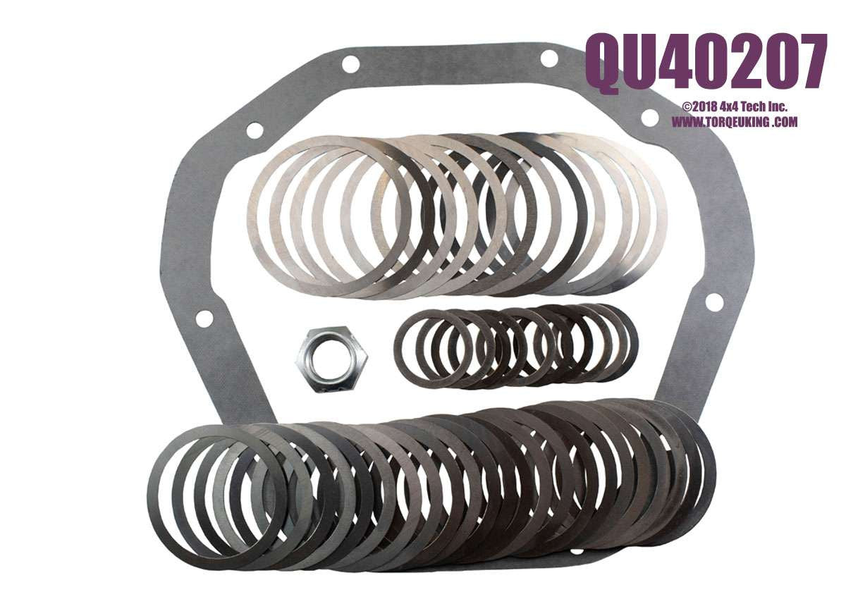 QU40207 Dana 60 and Dana 70U Master Differential and Pinion Shim Kit Torque King 4x4