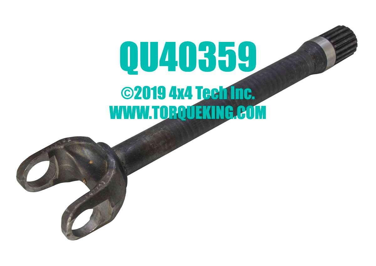 QU40359 Right Inner Axle Shaft for 2000-2002.5 Ram 2500, Ram 3500 Torque King 4x4