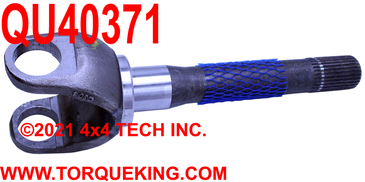 QU40371 Dana 60 Outer Axle Shaft for 1988.5-1997 Ford F350 4x4 Torque King 4x4