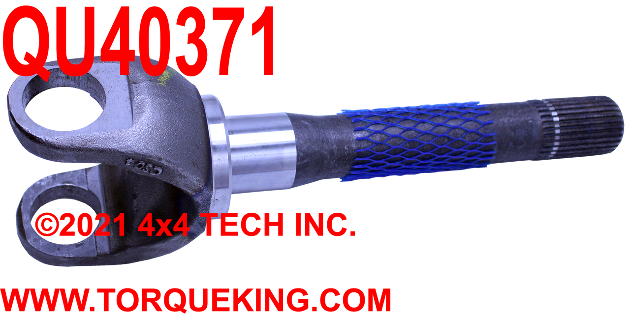 QU40371 Dana 60 Outer Axle Shaft for 1988.5-1997 Ford F350 4x4 Torque King 4x4