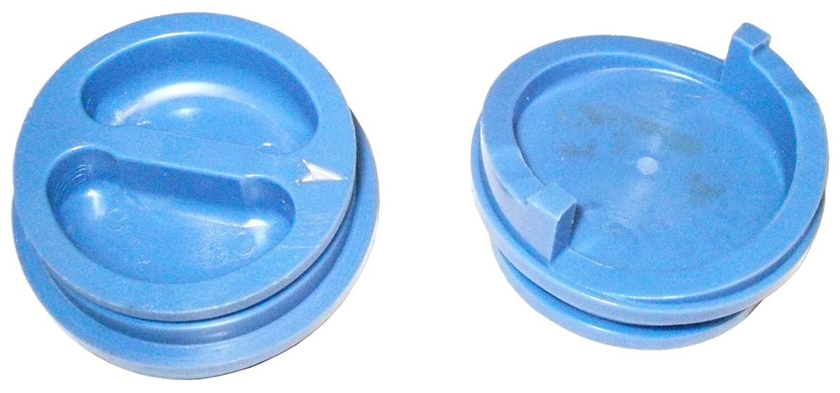 QU40374 NLA Blue Plastic Hub Dial for 1972-1981 GM Dana 44 or 10 Bolt Torque King 4x4