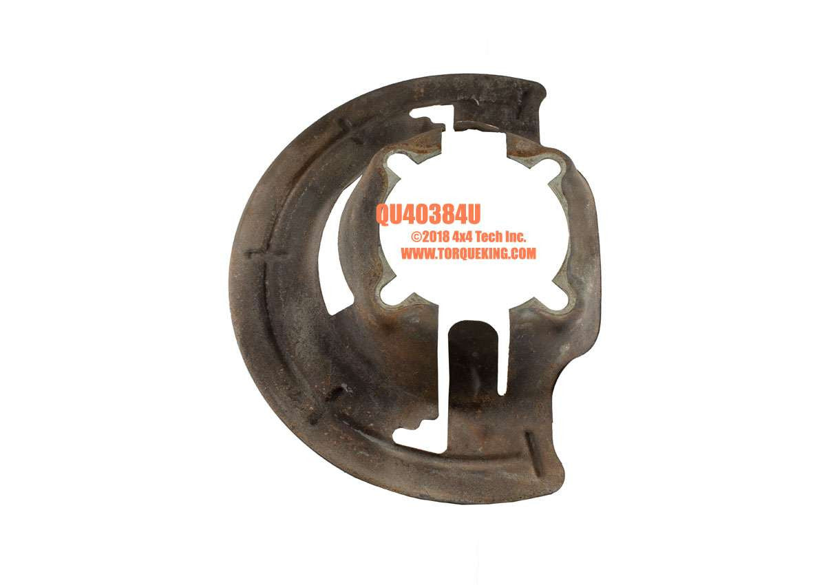 QU40384U Used Front Disc Brake Splash Shield Torque King 4x4