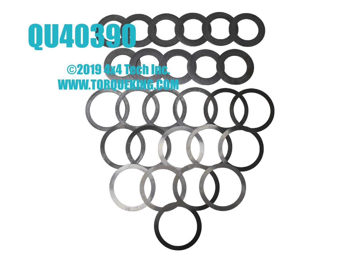 QU40390 Dana 50 Pinion Depth and Differential Adjusting Shim Kit Torque King 4x4