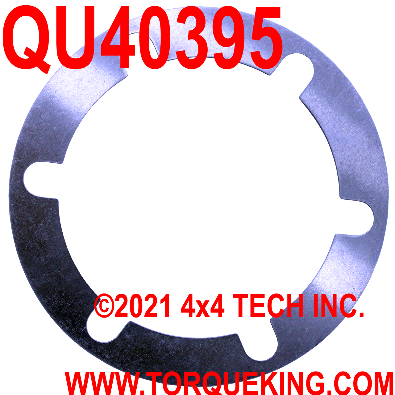 QU40395 Metal Hub Gasket for Spicer 6 Bolt External Mount Hublocks Torque King 4x4