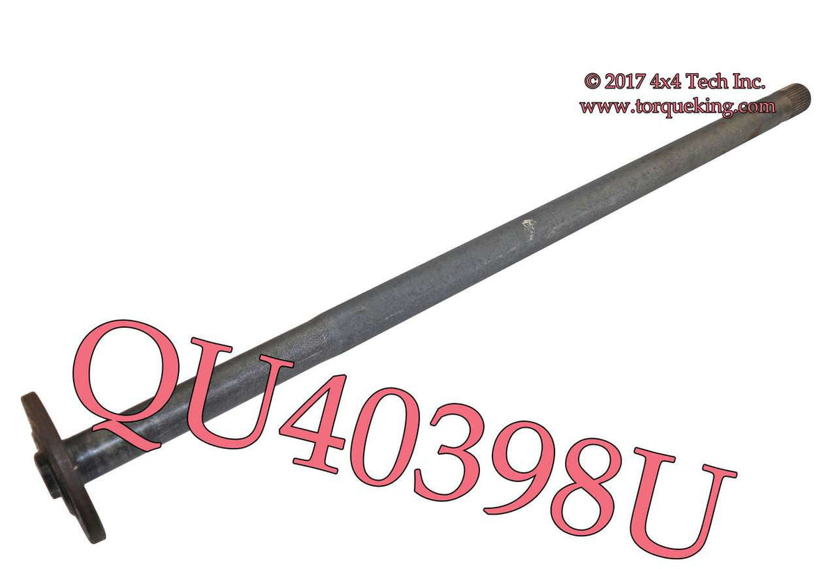 QU40398U Used Dana 80 36.50" Rear Axle Shafts 94-02 Ram 3500 DRW Torque King 4x4