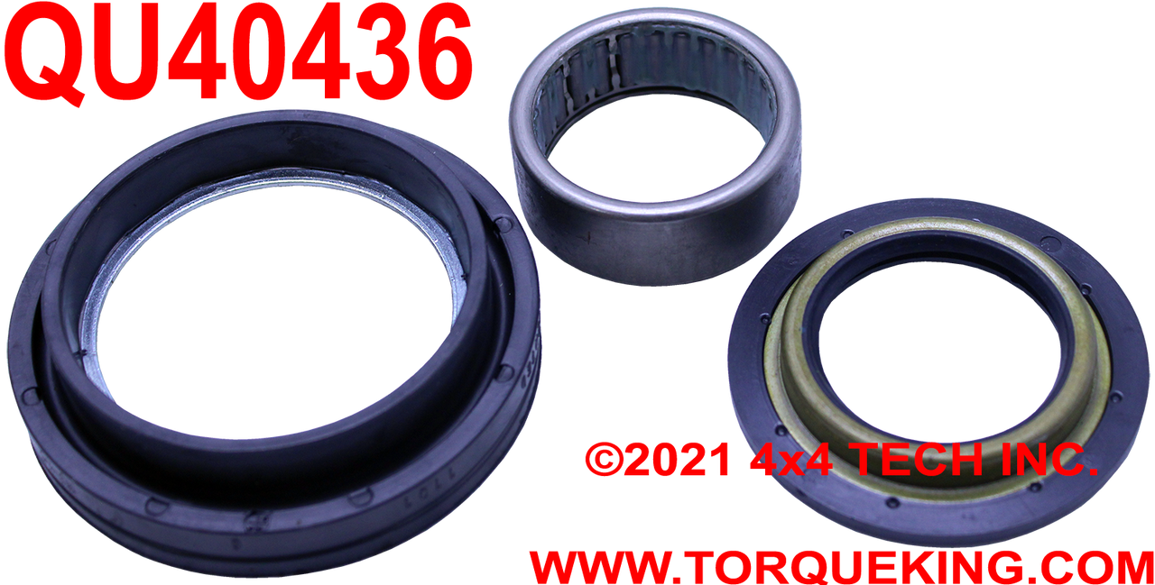 QU40436 Spindle Bearing and Seal Kit for Ford Dana 28, 35, 44 IFS Axles Torque King 4x4