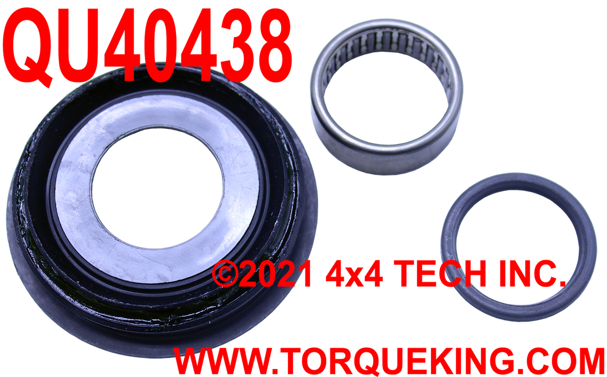 QU40438 Ford Dana 28IFS Front Axle Spindle Bearing & Seal Kit Torque King 4x4