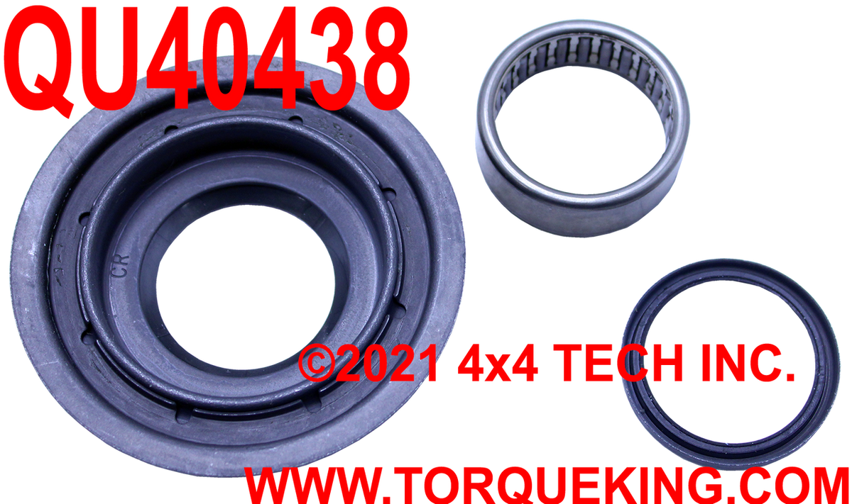 QU40438 Ford Dana 28IFS Front Axle Spindle Bearing & Seal Kit Torque King 4x4