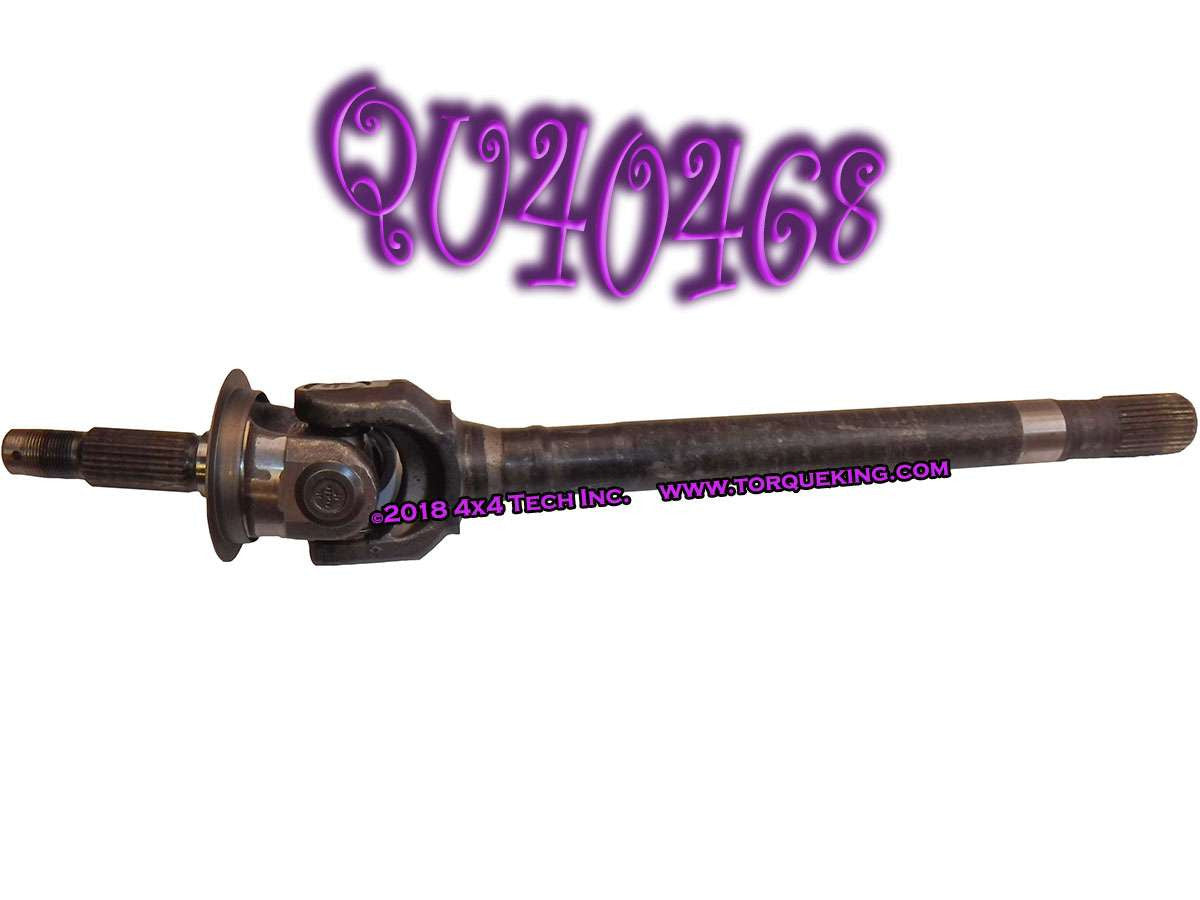 QU40468 Left Front Axle Shaft Assembly for 03-06 TJ Wrangler Dana 44F Torque King 4x4