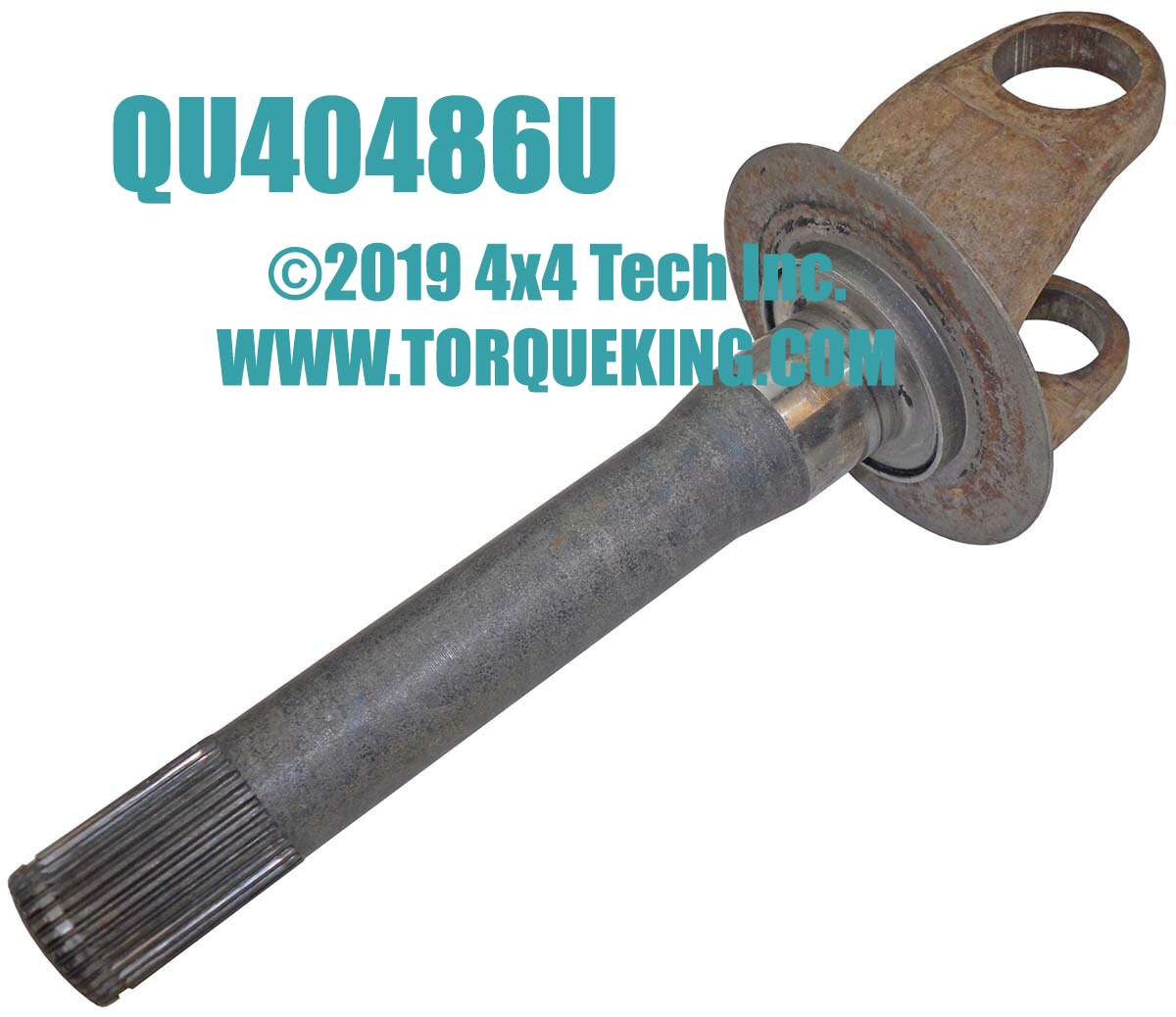 QU40486U USED 30 Spline Outer Axle Shaft for 1978-1988.5 Ford Dana 60 Front Axles Torque King 4x4