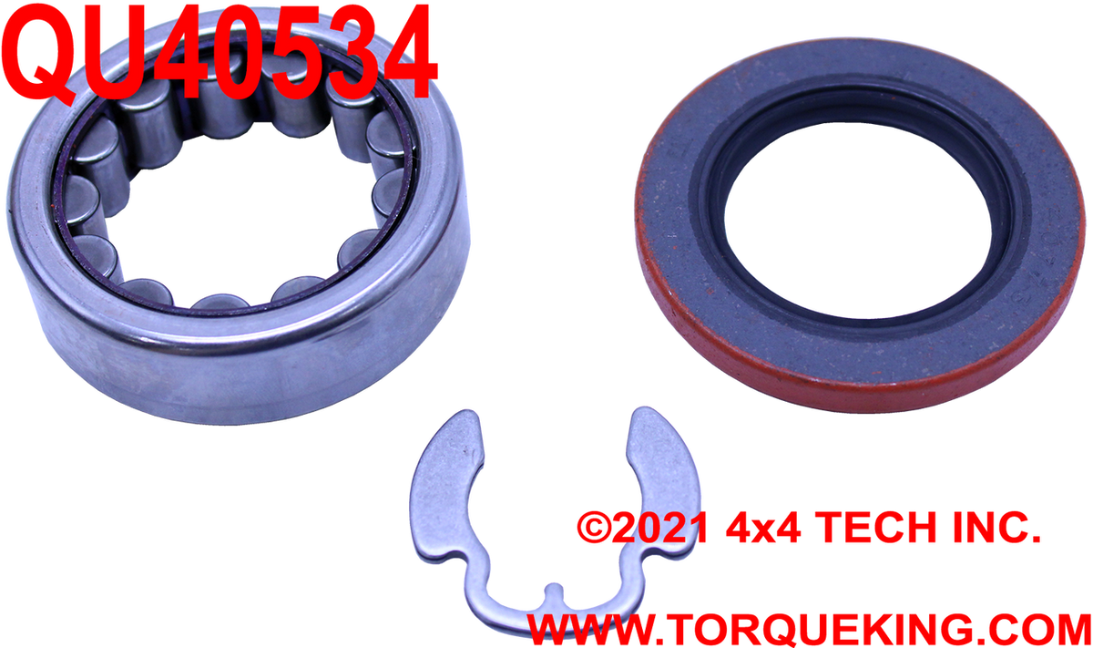 QU40534 Right Side Diff Output Bearing and Seal Kit for Ford Dana IFS Torque King 4x4