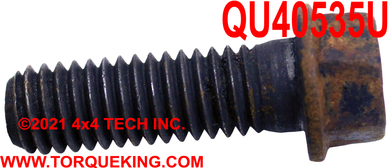 QU40535U Used Dodge Full Float Rear Axle Shaft to Wheel Hub Bolt Torque King 4x4