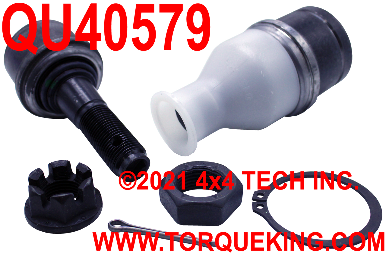 QU40579 2005-up Original Equipment Non-Greaseable Ball Joint Set Torque King 4x4
