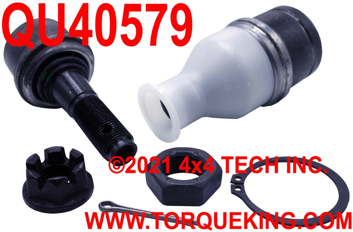 QU40579 2005-up Original Equipment Non-Greaseable Ball Joint Set Torque King 4x4