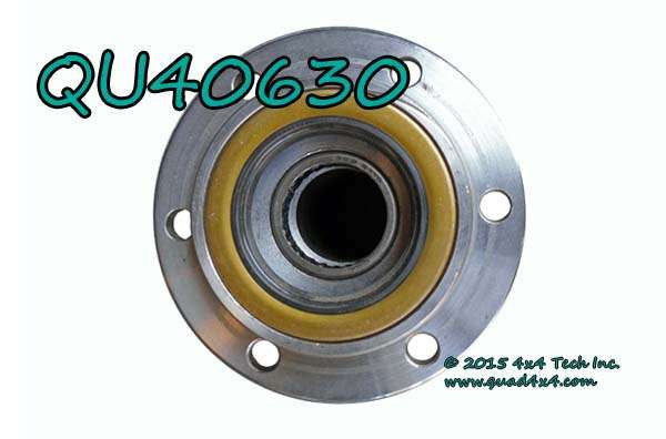 QU40630 Dana 44 BARE Front Spindle for Open Knuckle, Drum Brake Axles (REFERENCE ONLY) Torque King 4x4