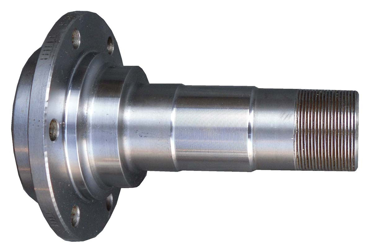 QU40630 Dana 44 BARE Front Spindle for Open Knuckle, Drum Brake Axles (REFERENCE ONLY) Torque King 4x4