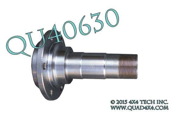 QU40630 Dana 44 BARE Front Spindle for Open Knuckle, Drum Brake Axles (REFERENCE ONLY) Torque King 4x4