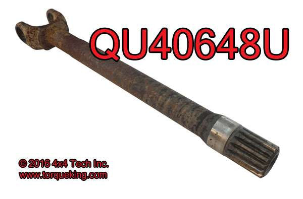 QU40648U Used Left Inner Axle Shaft for 1988-1993 Ram W250 Dana 44 Torque King 4x4