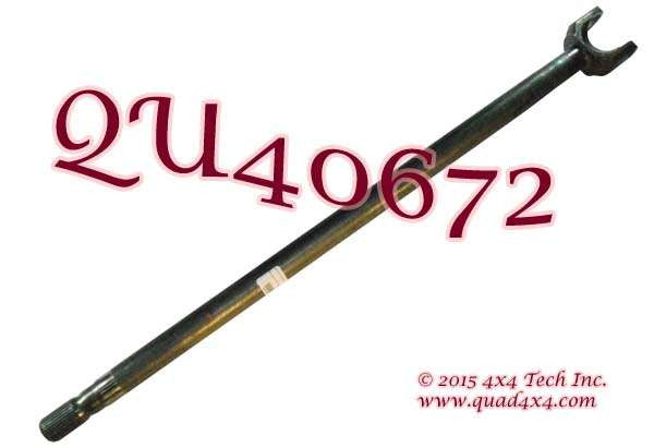 QU40672 30 Spline Right Inner Axle Shaft for 1973-1979 Ford 1/2 Ton Torque King 4x4