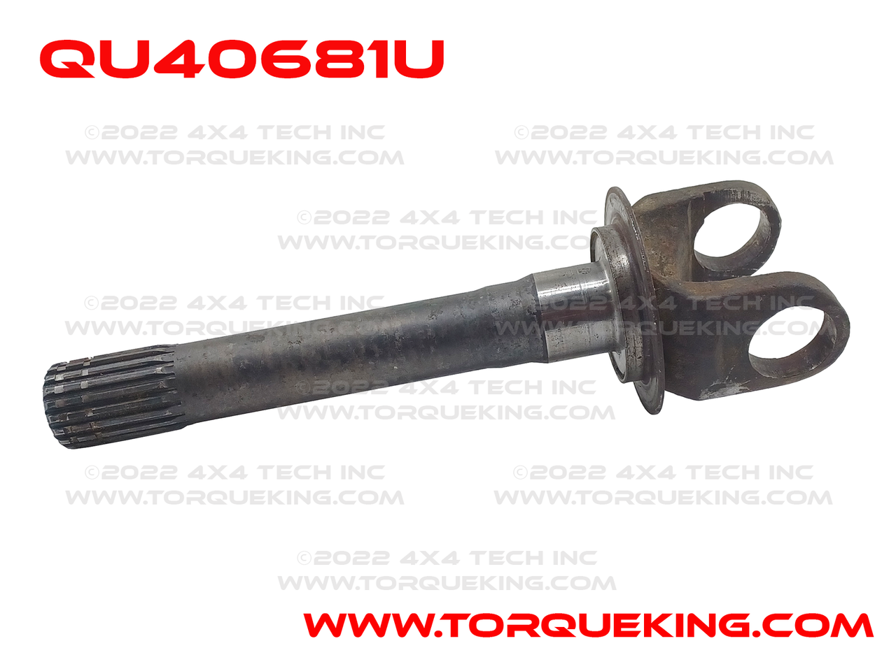QU40681U Used Outer Axle Shaft for most 1974-91 Jeep Dana 44 Front Axles Torque King 4x4