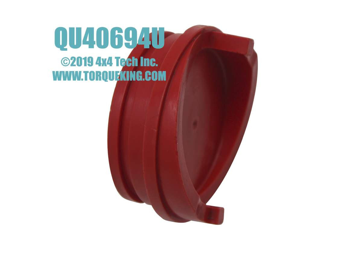 QU40694U Used Red Plastic Hub Dial for 1st Design Spicer Plastic Dial Hubs Torque King 4x4