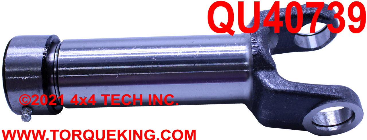 QU40739 Long 1310 Series 16 Spline Greaseable Slip Yoke Torque King 4x4