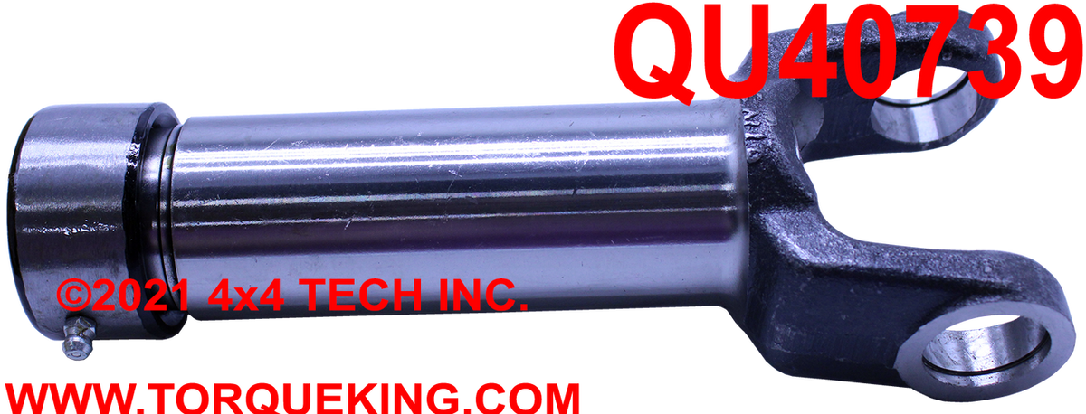 QU40739 Long 1310 Series 16 Spline Greaseable Slip Yoke Torque King 4x4