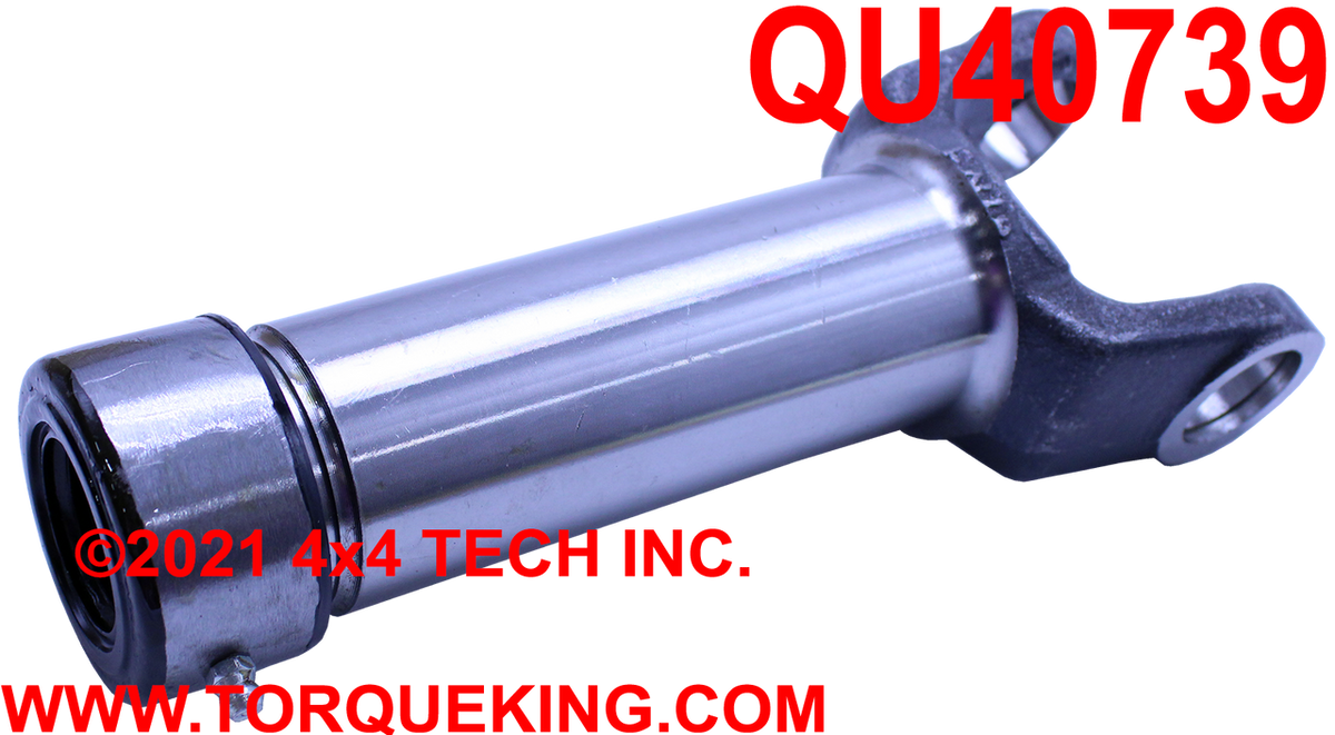 QU40739 Long 1310 Series 16 Spline Greaseable Slip Yoke Torque King 4x4