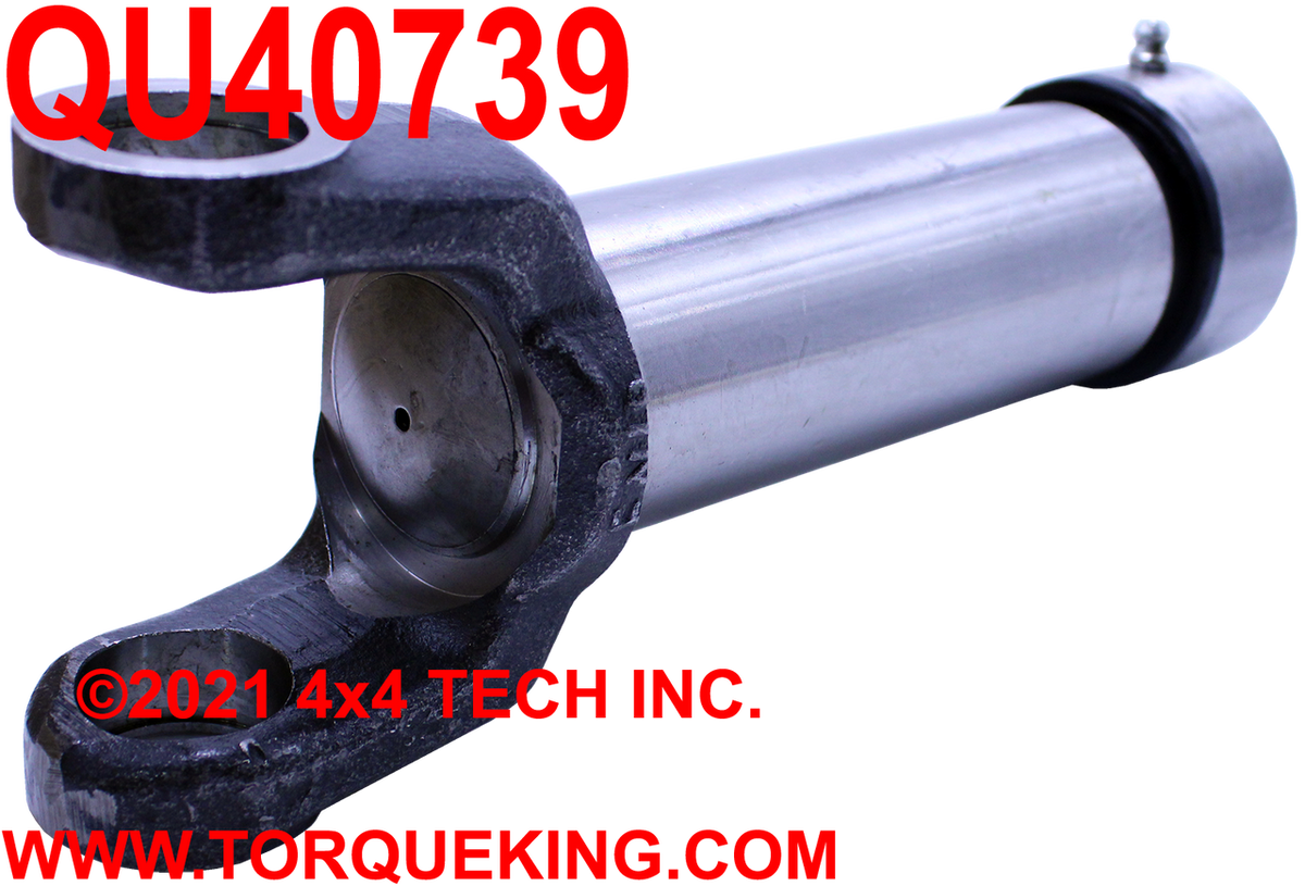 QU40739 Long 1310 Series 16 Spline Greaseable Slip Yoke Torque King 4x4