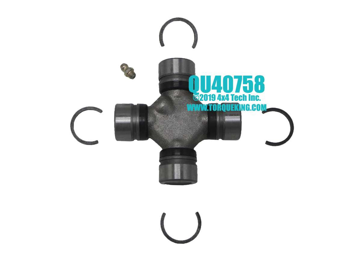 QU40758 Greaseable Driveshaft U-Joint for AAM 1344, S44 or 3R Series Torque King 4x4